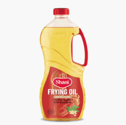 Plastic Bottle with Handle - Sesame-containing frying oil