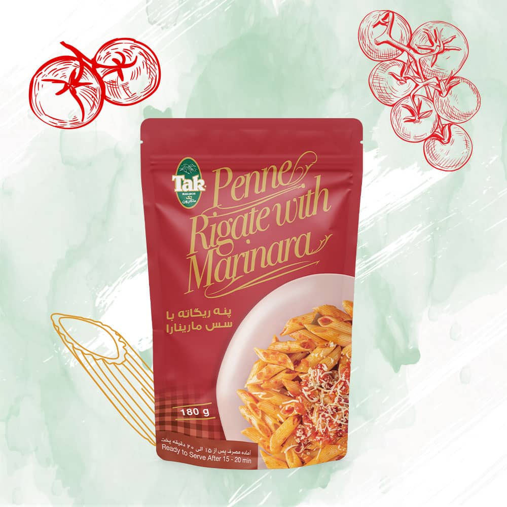 Penne Rigate with Marinara Sauce