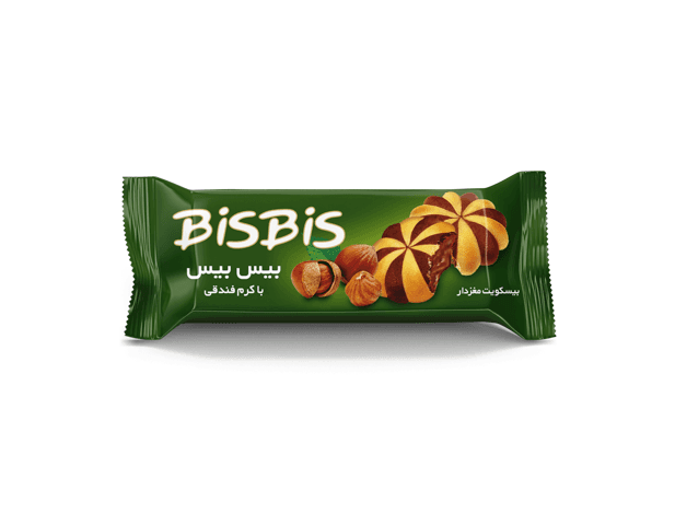 Hazelnut Bis Bis  Filled Biscuit (6 pieces)