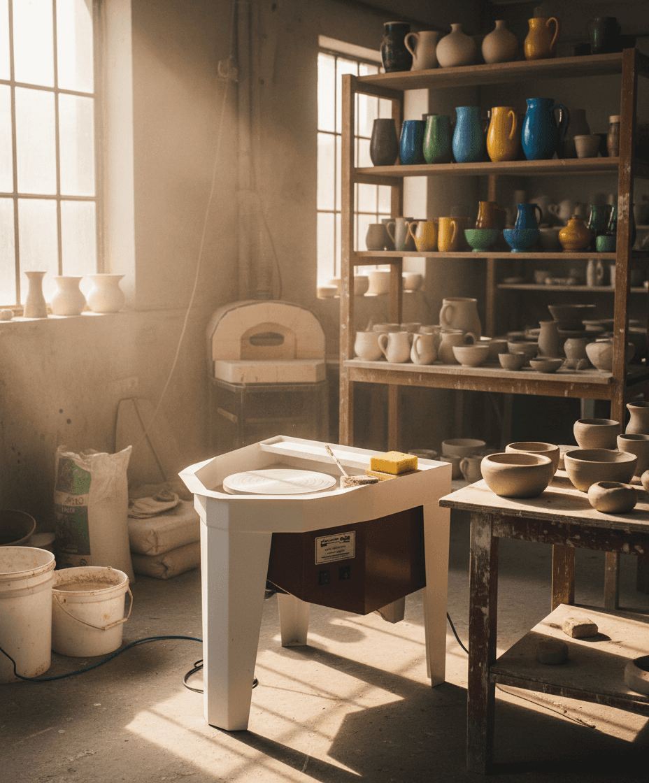 Venus Single-Speed Pottery Wheel
