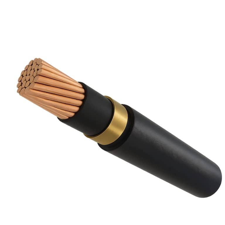 Rigid Single-Core Copper Cable with PVC Insulation