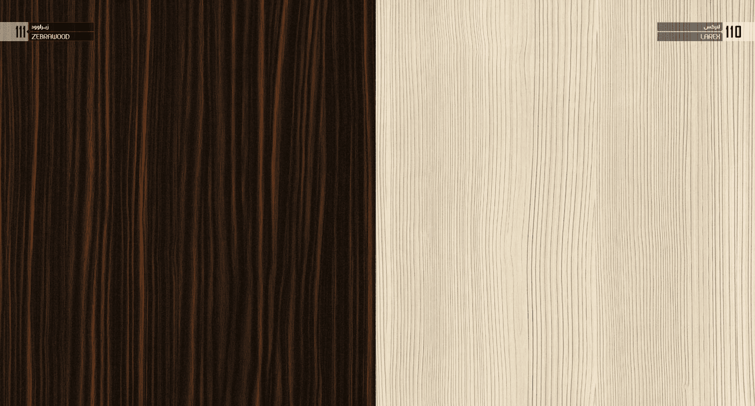 Decorative High Gloss MDF Board Solid Colors & Woodgrain Designs