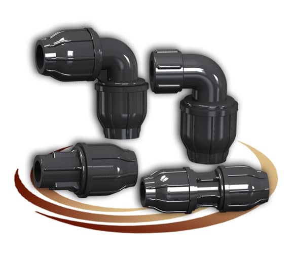 PE Pipes & Compression Fittings (Polyethylene Pipes and Fittings)