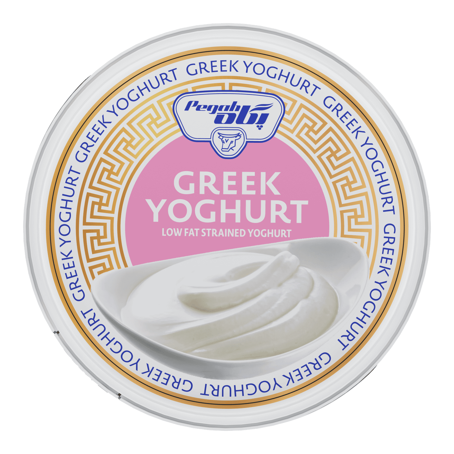 Pegah Low-Fat Greek Yogurt - 1.5 kg