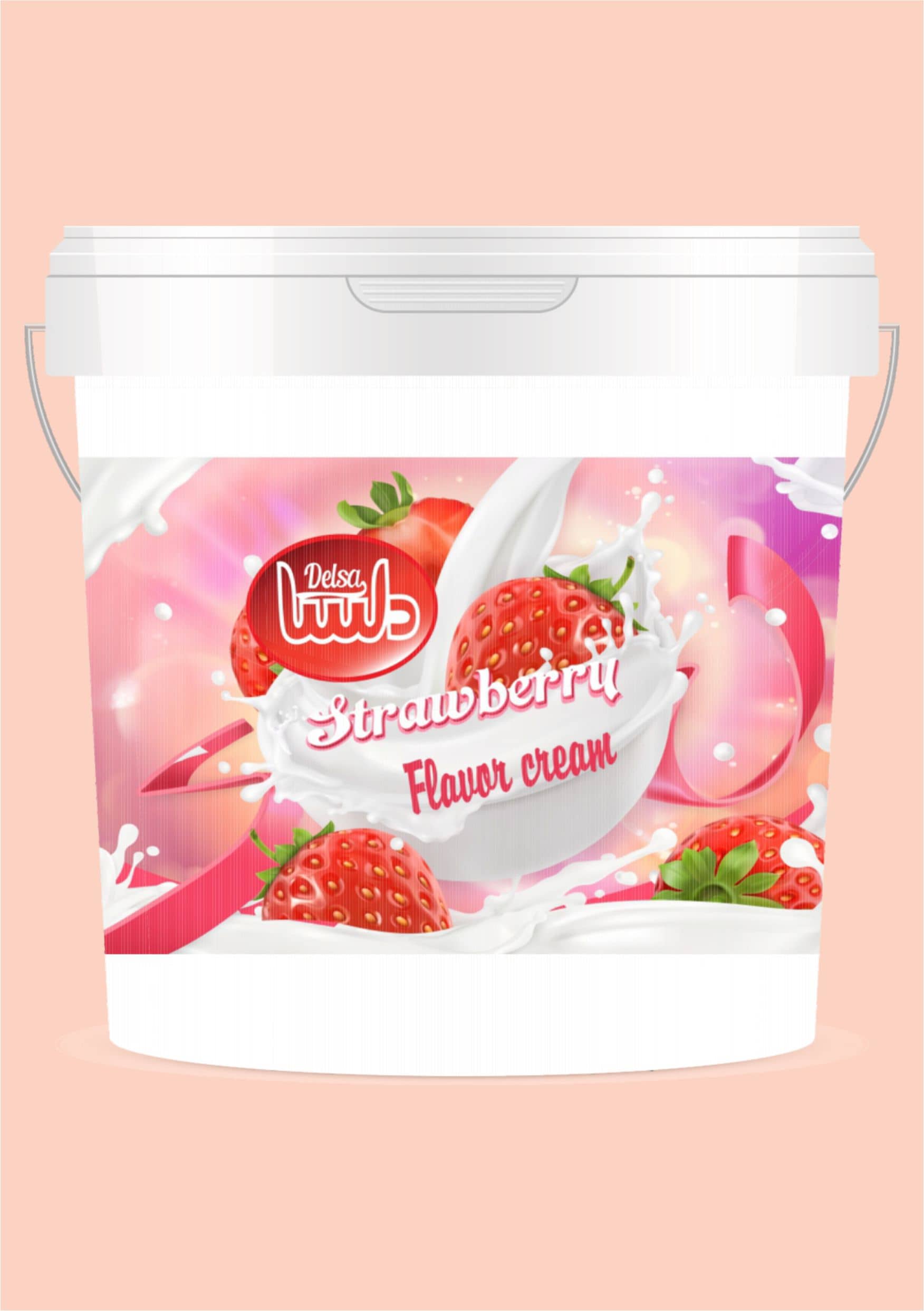 Delsa Fruit-Flavored Liquid Chocolate (Orange / Strawberry / Melon / Vanilla)