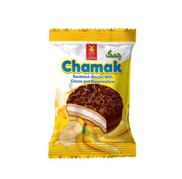 Banana Chamak Cream Filled Biscuit