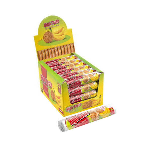 Banana Cream Sandwich Biscuit  Soft Cream Biscuit