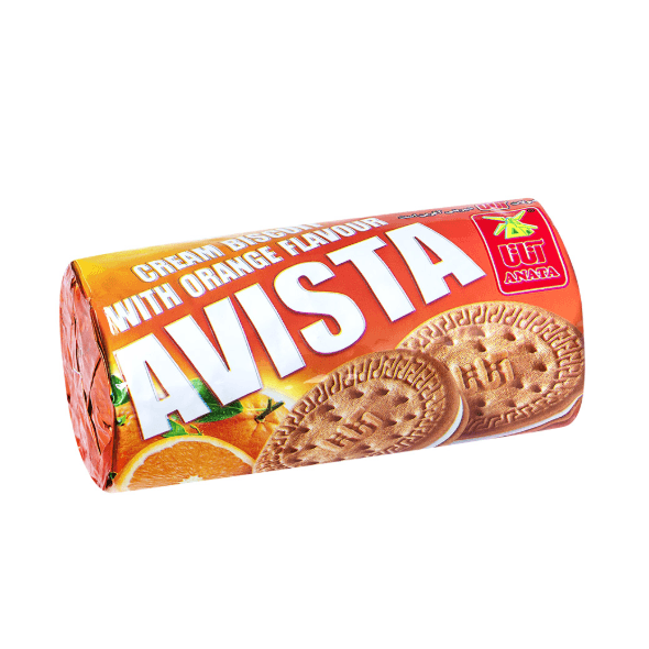 Avista Orange Sandwich Biscuit