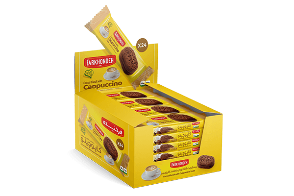 Farkhondeh Biscuit with Cappuccino Taste -32gr
