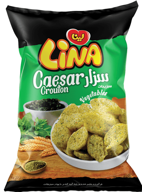Vegetable Caesar Crouton