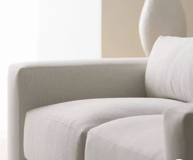 Zed Design Ilya U-Shaped Comfort Sofa with Solid Natural Wood Frame