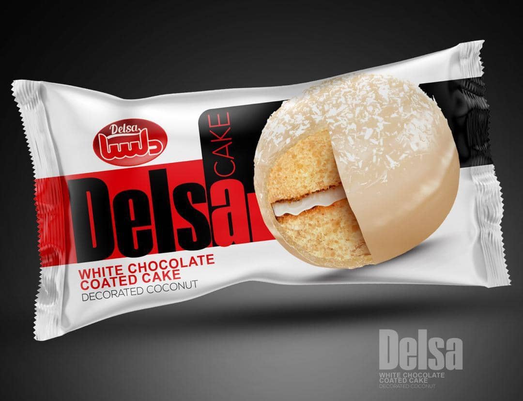  Delsa Ball Cake Multi Coating Series (Cherry-Orange / White Vanilla / Chocolate Coconut / Fruity White)