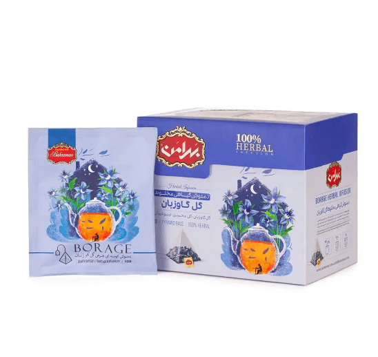 Borage Herbal Tea, 12 Tea Bags