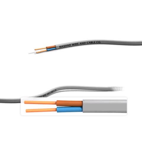 Flat wires and cables