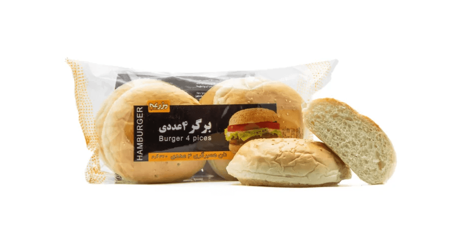 4Hamburger Buns Bread  330g