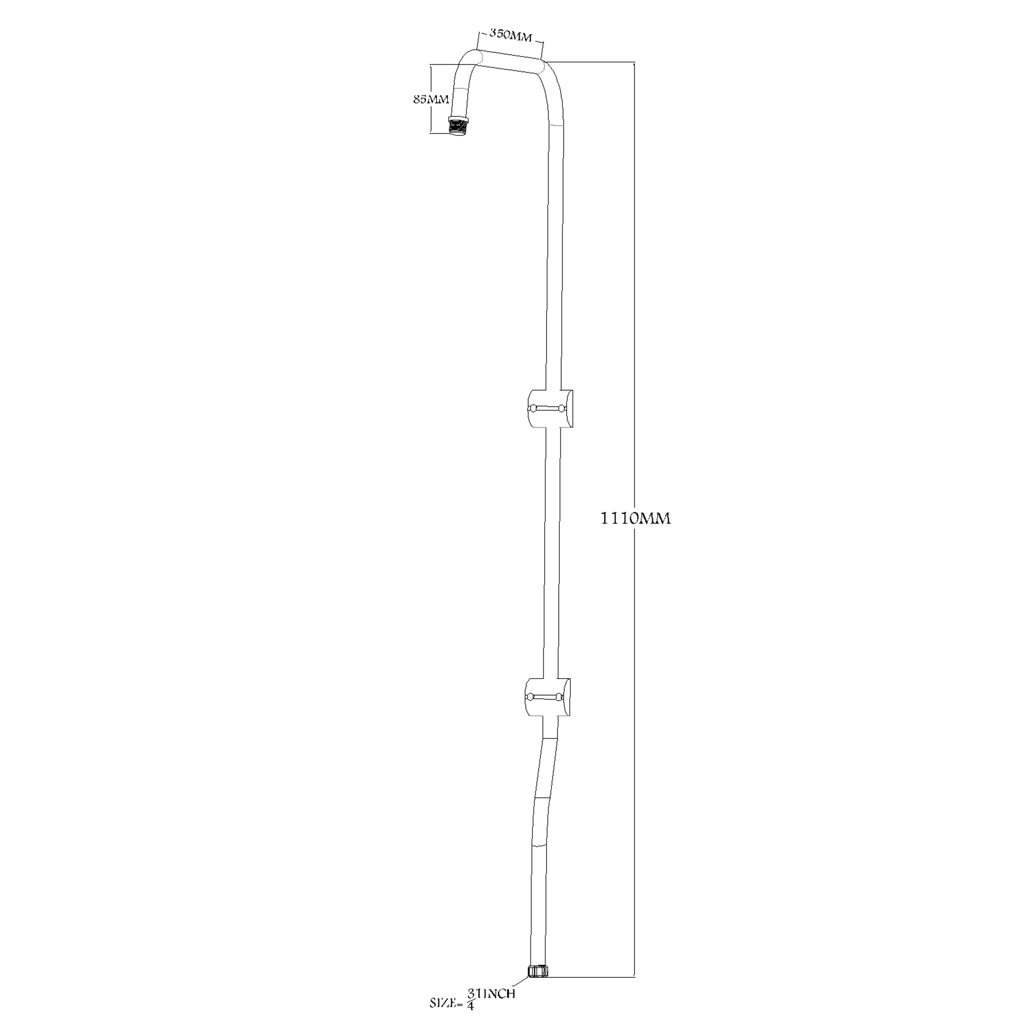 shower pipe 