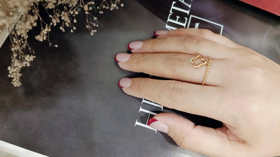 Clover Charm Ring