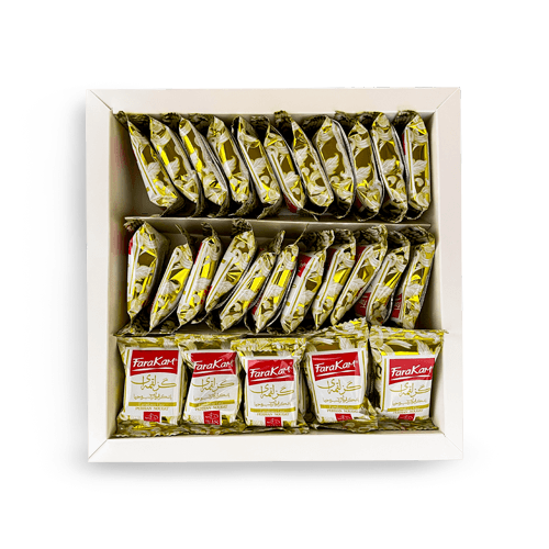 Traditional Persian Gaz Nougat Sweetened with Date Syrup, Brown Sugar & Honey