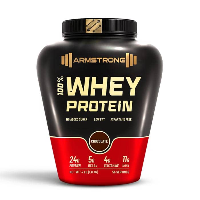 100% Whey Protein 1800g With Cocoa Flavor