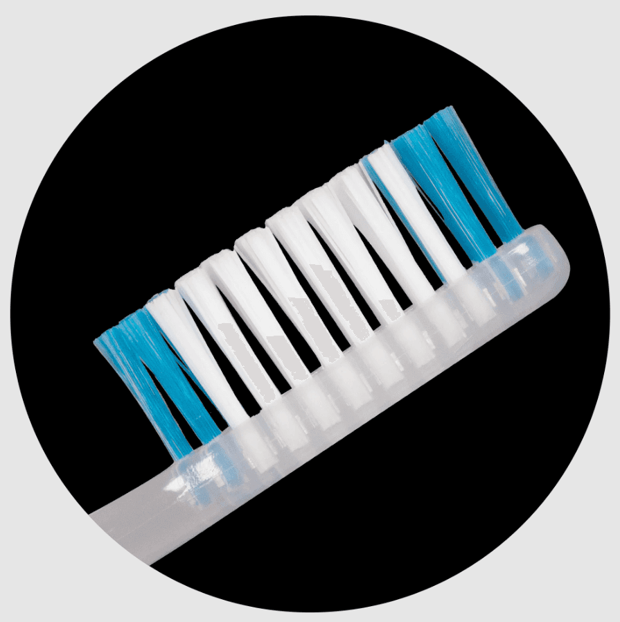 Hident Professional Medium Toothbrush with Frame