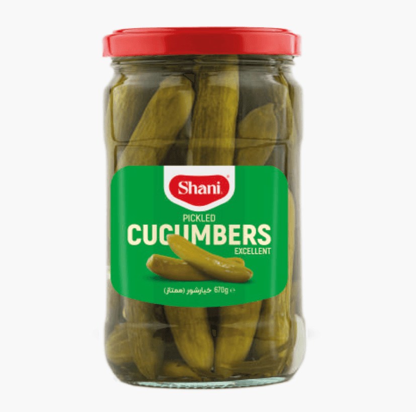 Jar Special cucumber pickled - 670g