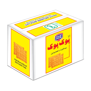 POOK POOK Vanilla-Flavored Biscuit -Small Pack & Bulk Carton Series