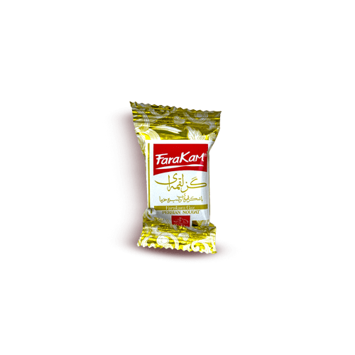 Traditional Persian Gaz Nougat Sweetened with Date Syrup, Brown Sugar & Honey