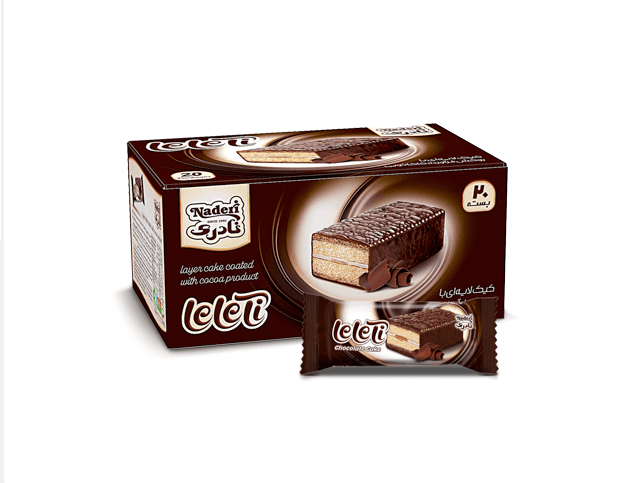 Layer cake with chocolate coated(Box)