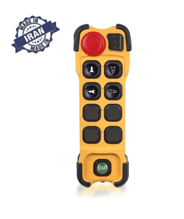 RichWave TF-401 / TF-402 4-Button Single-Speed Overhead Crane Remote Control Transmitter