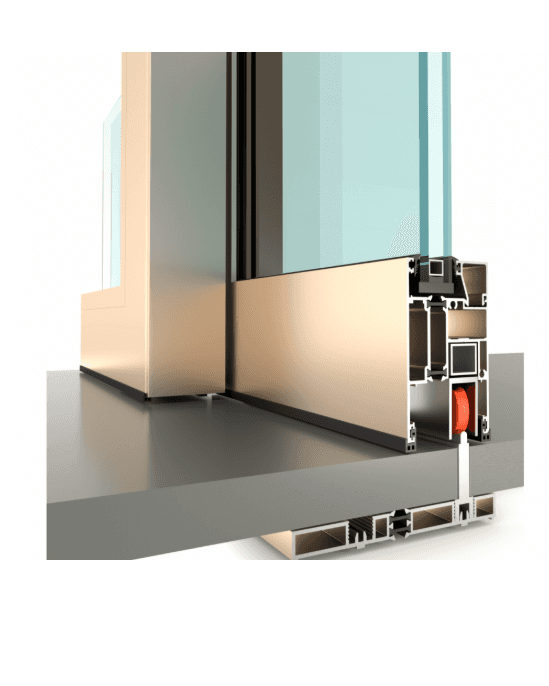 lift and slide thermal break system window TSD 140