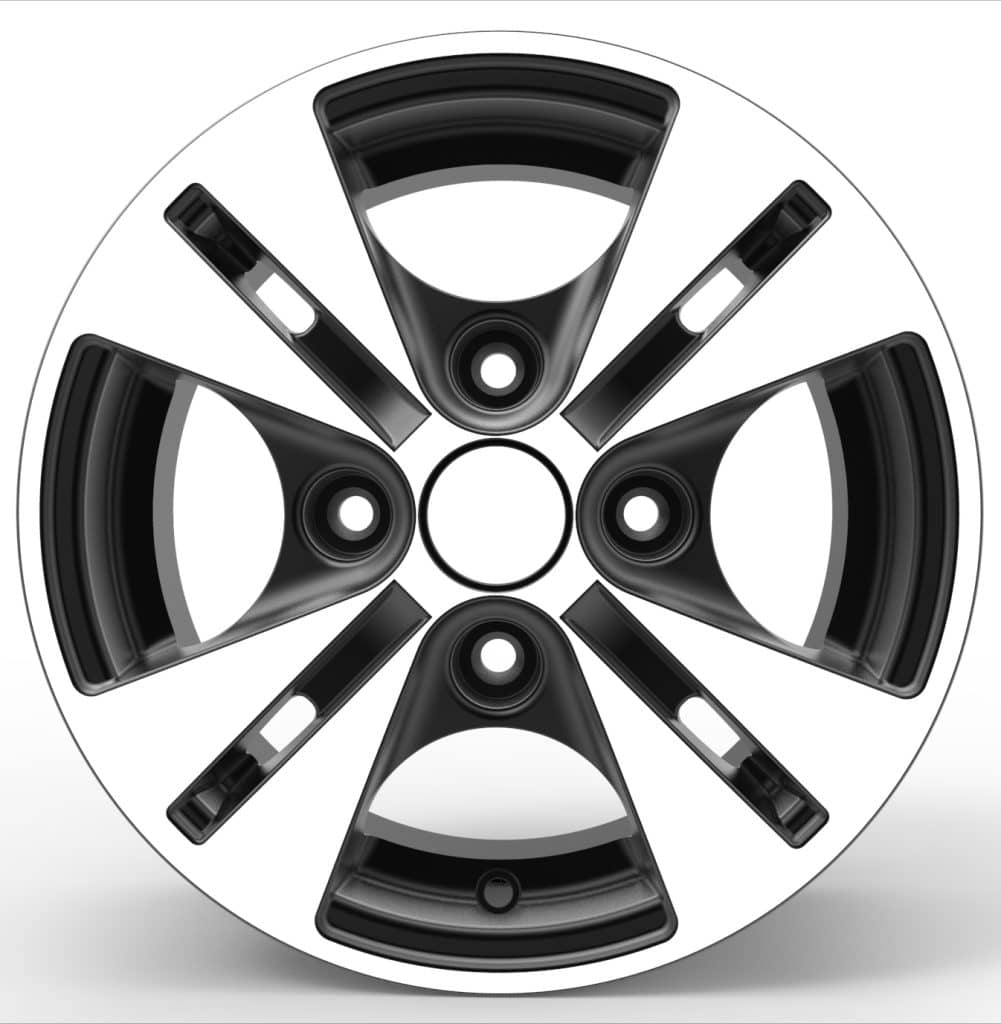 Car wheel rim