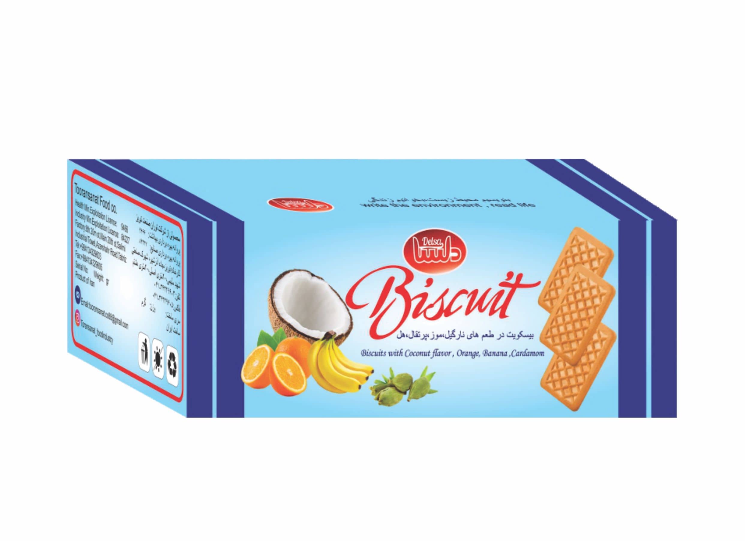 Delsa Fruit Flavored Snack Biscuits