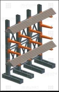 heavy-duty cantilever system