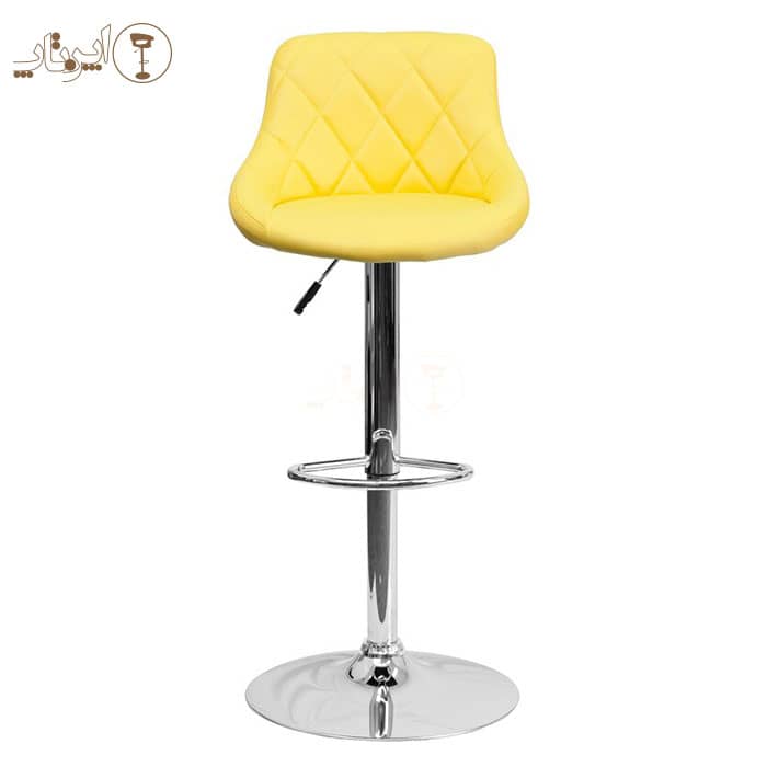 Open Jack Chair with Round Metal Base - Hydraulic Height Adjustment & 360 Swivel