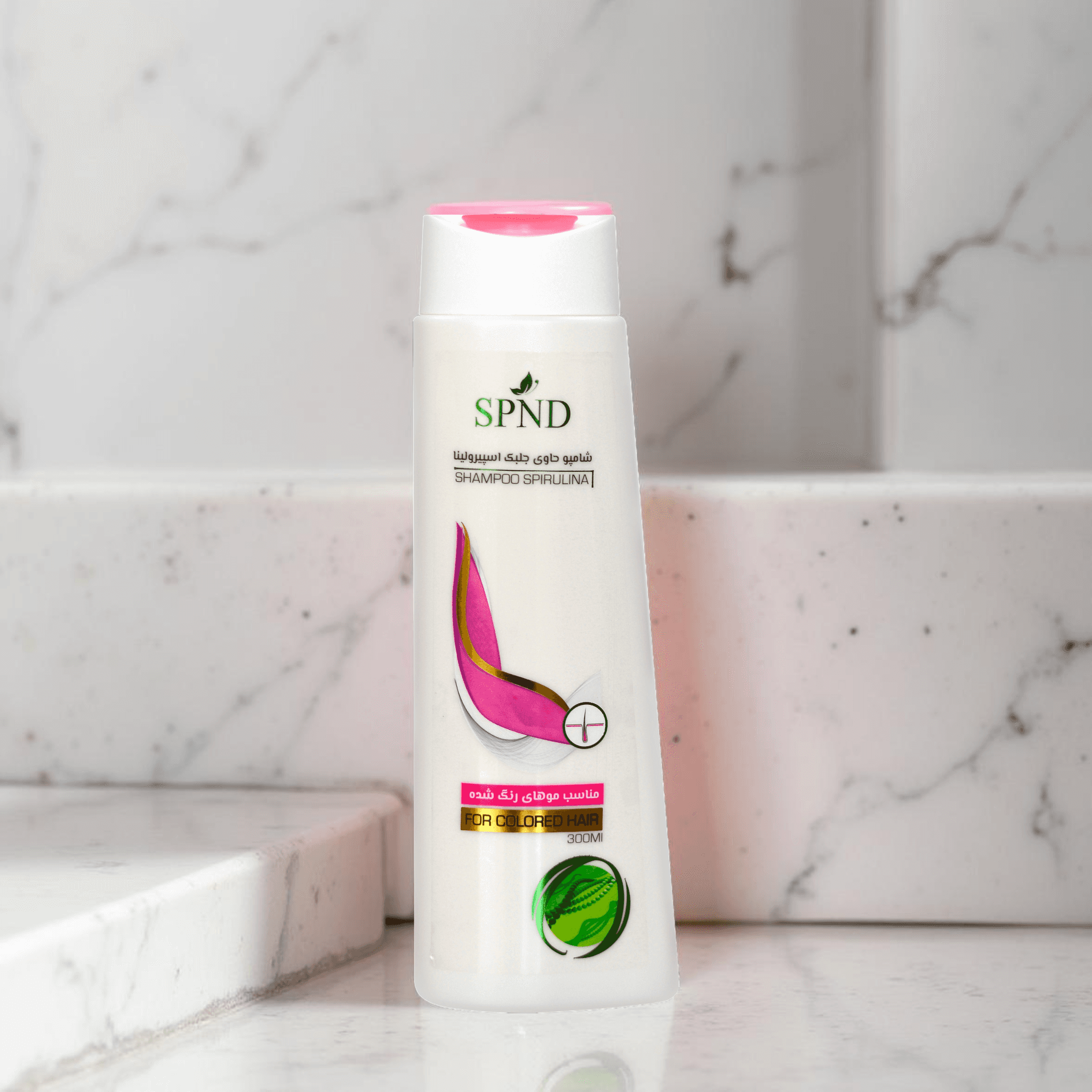 SPND Spirulina Shampoo for Colored Hair Color Protection & Nourishing Formula