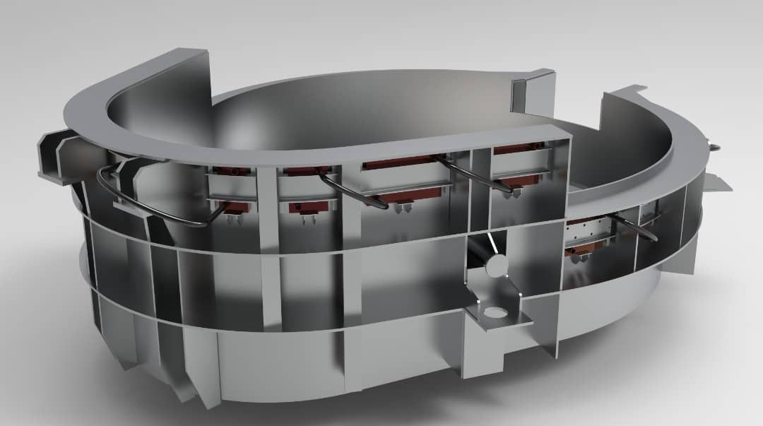 Water-Cooled Lower Shell Cooling Panels for Electric Arc Furnace (EAF)