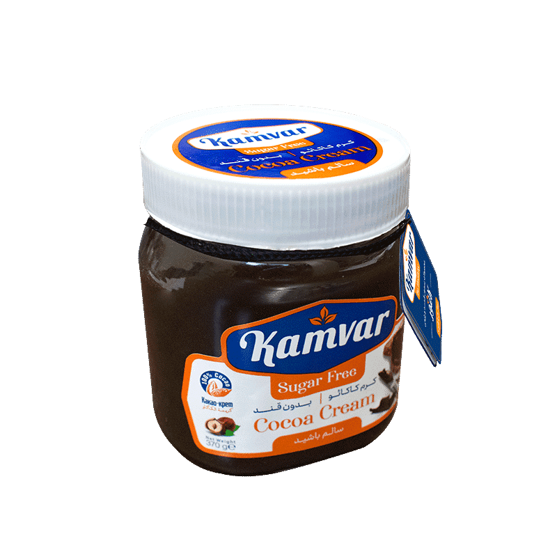 Kamvar безсахарная шоколадная паста 190 г / 370 г