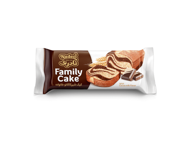 Family cocoa- cocoa flavor milk cake