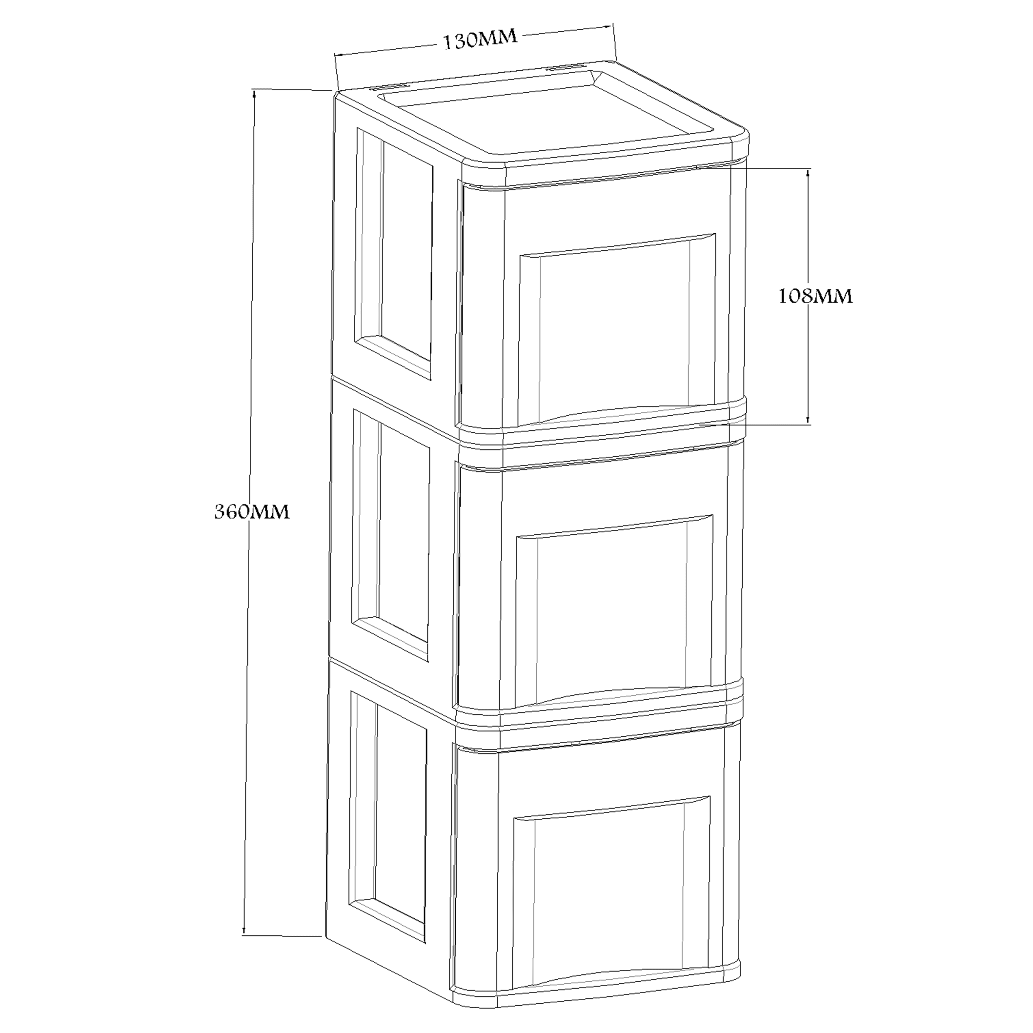 Drawer-3 Mini Unit