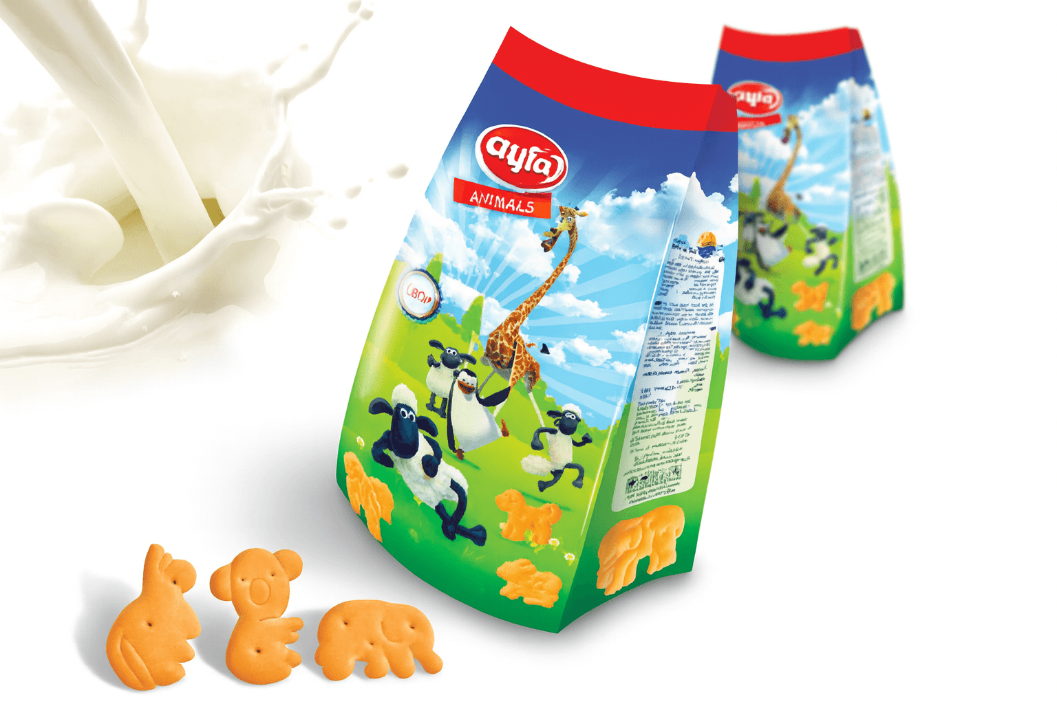 Animals Biscuit  Kids Shaped Biscuits