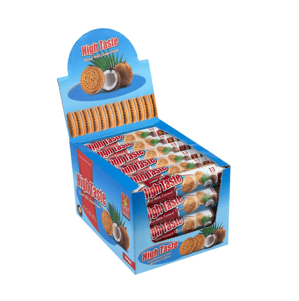 High Taste Sandwich Biscuit with Coconut Cream Filling