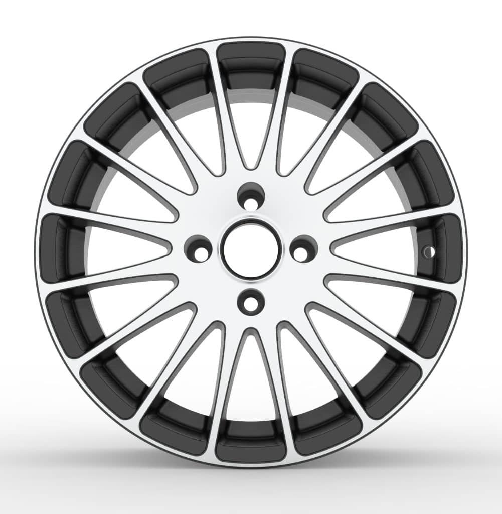 Car wheel rim