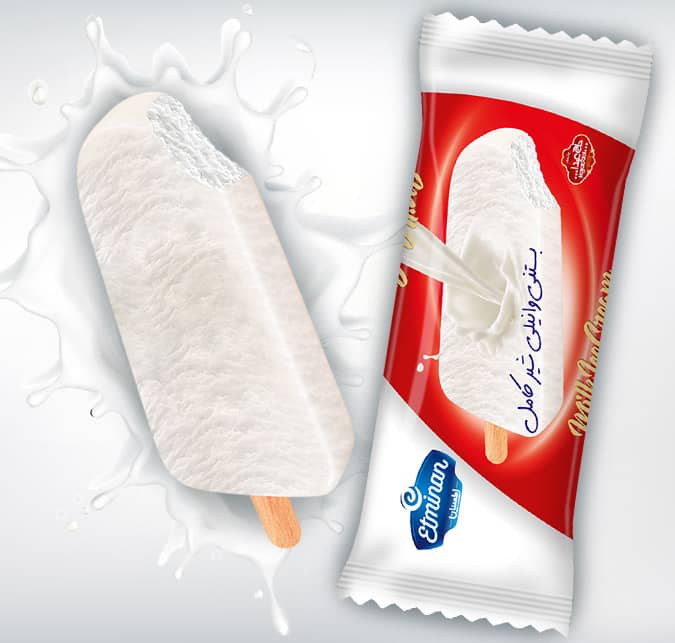 Eminan Classic Stick Ice Cream  Milk & Cocoa Flavors