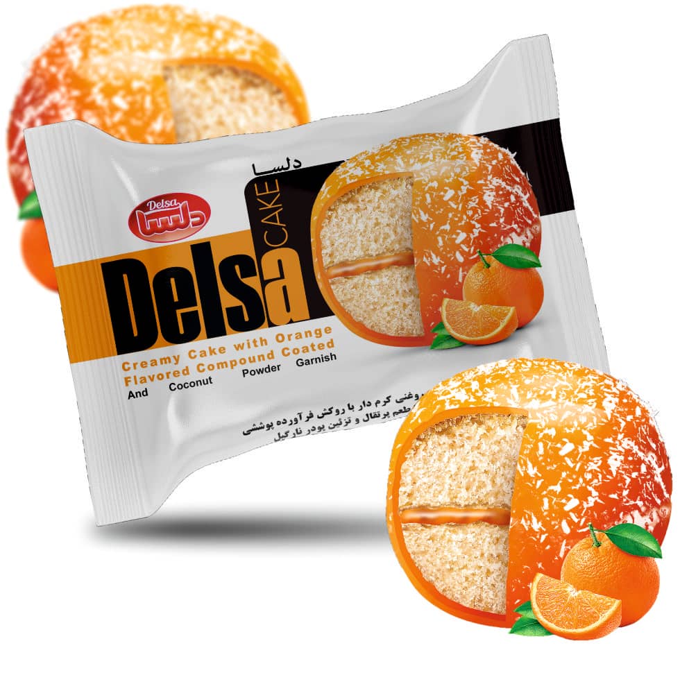 Delsa Ball Cake Multi Coating Series (Cherry-Orange / White Vanilla / Chocolate Coconut / Fruity White)