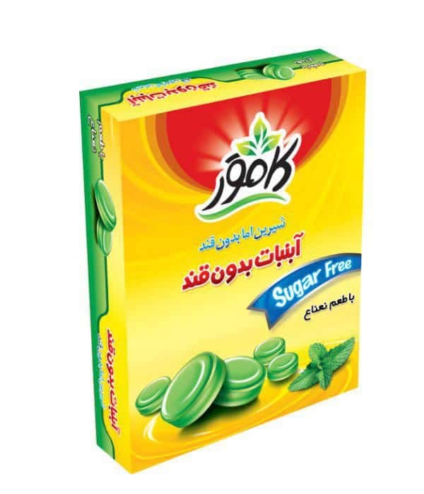 Sugar-Free Fruit Candy with Vitamin C  Box Packaging (Kamvar Brand)