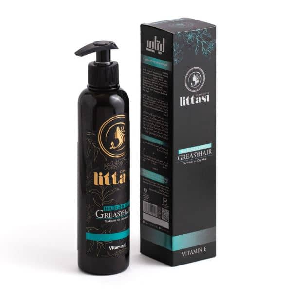 Littasi Oil Control & Deep Cleansing Shampoo with Vitamin E Sebum Balancing Volumizing Shampoo for Oily & Normal Hair, Healthy Scalp Care (320 ml)