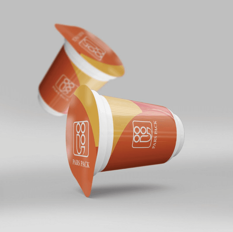 Wrapping packaging Container lid