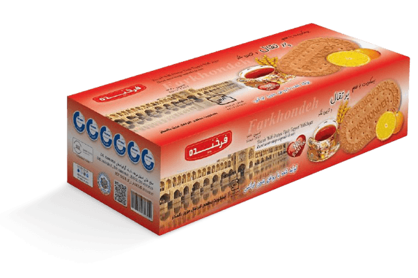 Farkhondeh Biscuit with Orange Taste -450gr