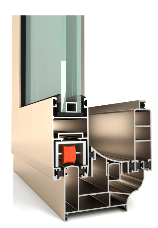 normal sliding door and window system AS 60