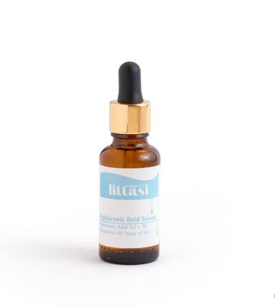 Littasi Professional Hyaluronic Acid 2% Deep Hydration & Skin Repair Facial Serum with Vitamin B5  Intensive Moisturizing, Barrier Support & Skin Plumping Treatment for All Skin Types, 30 ml